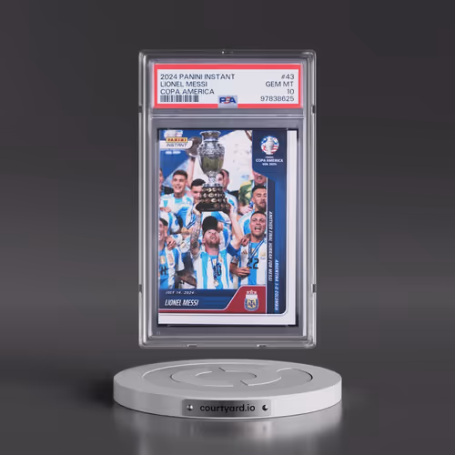2024 Panini Instant Conmebol Copa America 2024 #43 Lionel Messi (PSA 10 GEM MINT)