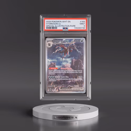 2025 Pokémon Wht EN-White Flare #169 Hydreigon EX - Holo Special Illustration Rare (PSA 9 MINT)