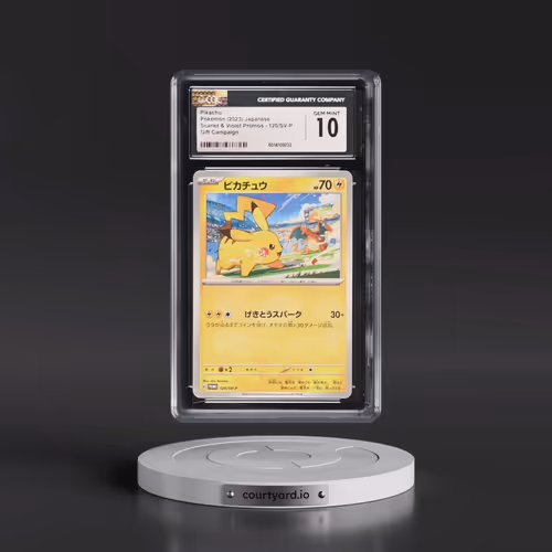 2022 Scarlet & Violet Promos #120/SV-P Pikachu - Gift Campaign (CGC 10 GEM MINT)