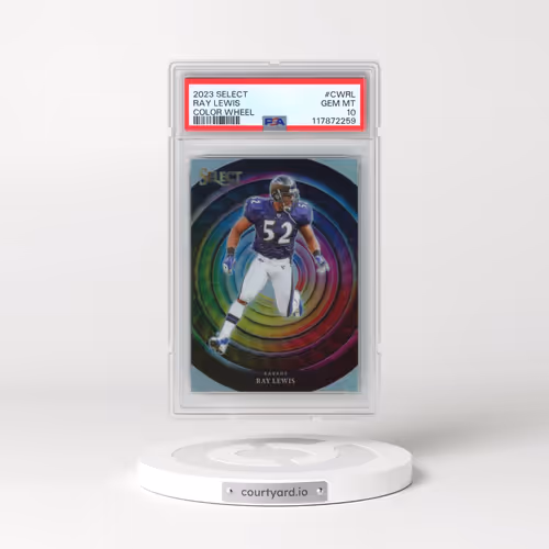 2023 Panini Select Color Wheel #CWRL Ray Lewis (PSA 10 GEM MINT)