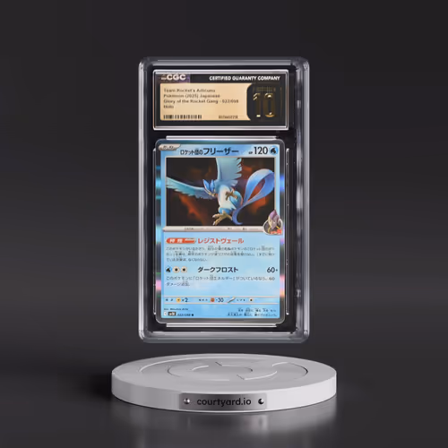 2025 Glory of the Rocket Gang - sv10 #022/098 Team Rocket's Articuno - Holo (CGC 10 PRISTINE)
