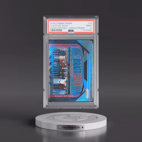2018 Panini Prizm Luck of the Lottery #15 Class of 2018 - Hyper Prizm (PSA 9 MINT)