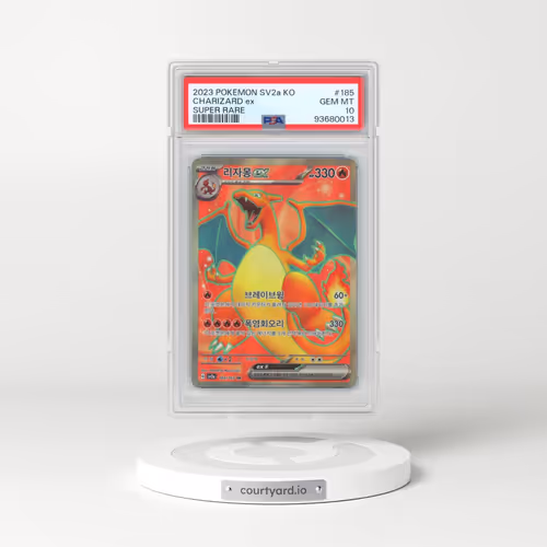 2023 Pokémon Sv2a-Pokemon 151 #185 Charizard EX - Holo Super Rare (PSA 10 GEM MINT)