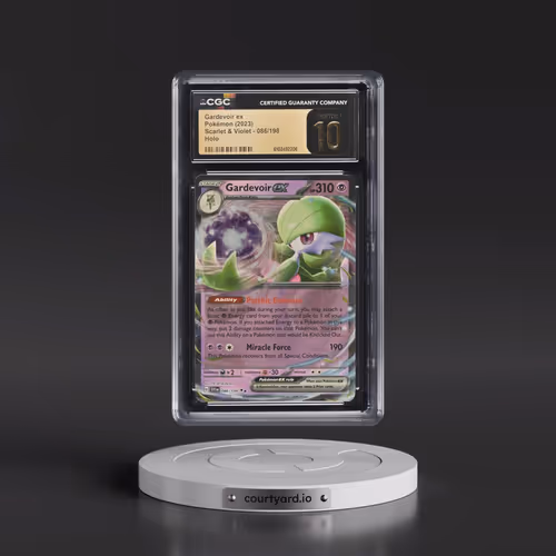 2023 Scarlet & Violet #086/198 Gardevoir ex - Holo (CGC 10 PRISTINE)