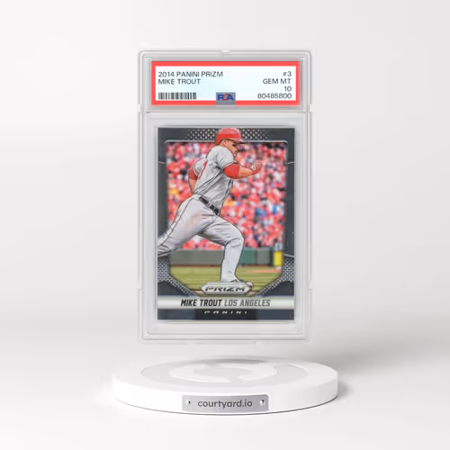 2014 Panini Prizm #3 Mike Trout (PSA 10 GEM MINT)