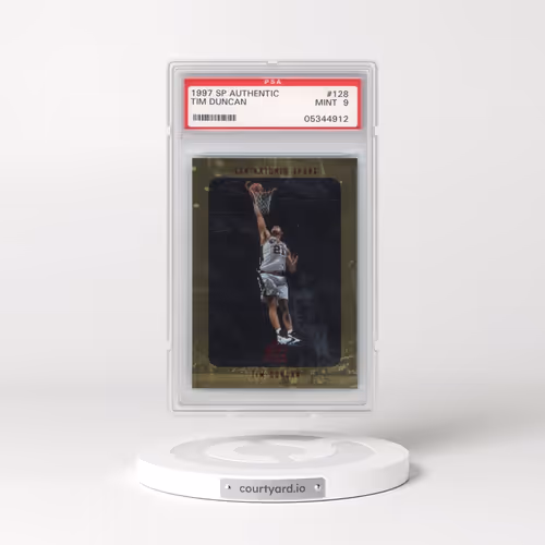1997 SP Authentic #128 Tim Duncan (PSA 9 MINT)