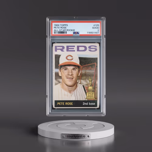 1964 Topps #125 Pete Rose - All-Star Rookie (PSA 2 GOOD)