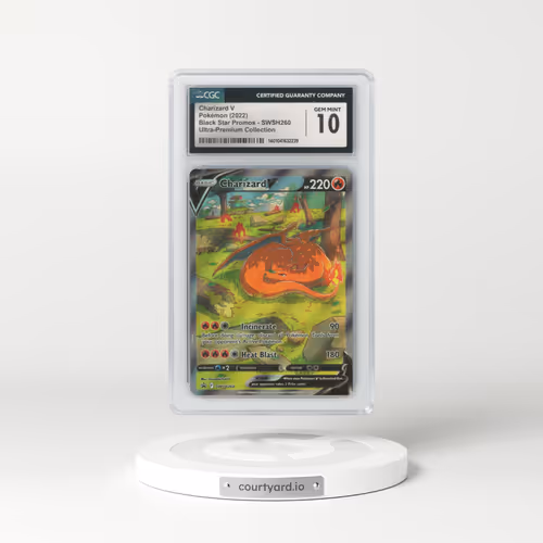 2017 Black Star Promos - Sword & Shield #260 Charizard V - Holo Ultra-Premium Collection (CGC 10 GEM MINT)