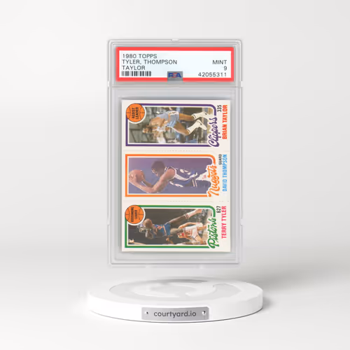 1980 Topps #108 Tyler, Thompson - Taylor (PSA 9 MINT)