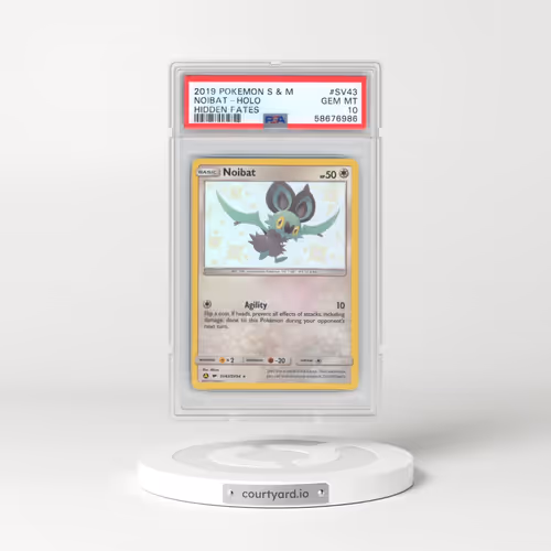 2019 Pokémon Sun & Moon Hidden Fates #SV43 Noibat - Holo (PSA 10 GEM MINT)