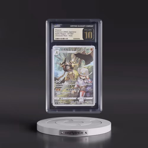 2022 Pokémon Sword & Shield Battle Region #071 Kleavor - Full Art (CGC 10 PRISTINE)