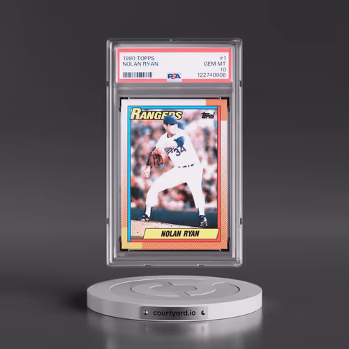 1990 Topps #1 Nolan Ryan (PSA 10 GEM MINT)