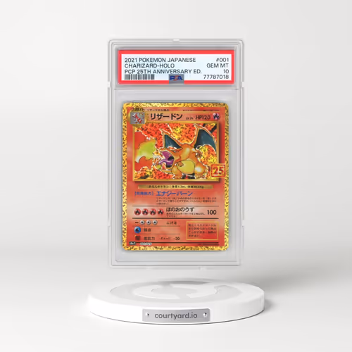 2021 Pokémon Promo Card Pack 25th Anniversary Edition #001 Charizard - Holo (PSA 10 GEM MINT)