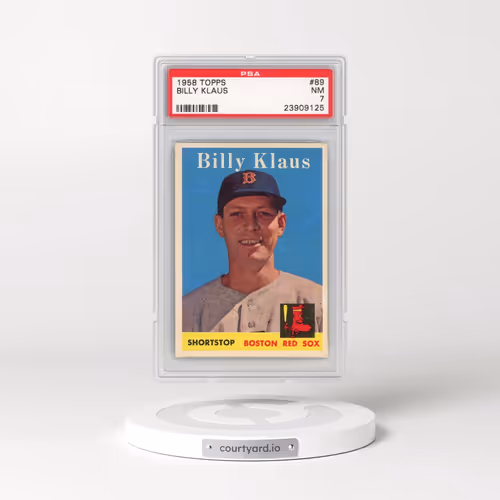 1958 Topps #89 Billy Klaus (PSA 7 NM)