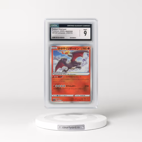 2022 VSTAR Universe #015/172 Radiant Charizard - Holo (CGC 9 MINT)