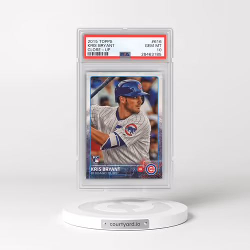 2015 Topps #616 Kris Bryant - Close-Up (PSA 10 GEM MINT)