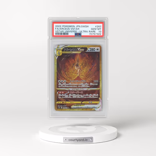 2022 Pokémon Sword & Shield Vstar Universe #262 Arceus Vstar - Full Art Ultra Rare (PSA 10 GEM MINT)