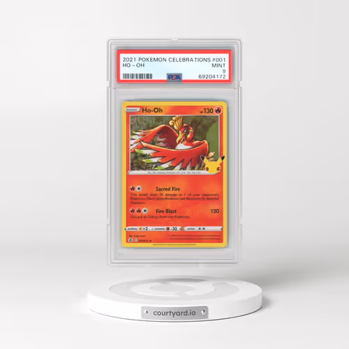 2021 Pokémon Celebrations #001 HO-Oh (PSA 9 MINT)