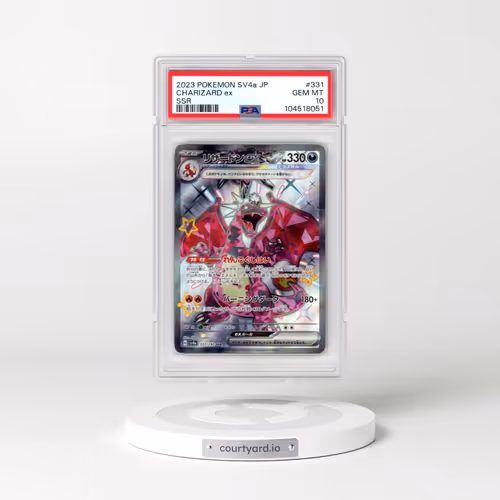2023 Pokémon Sv4a-Shiny Treasure EX #331 Charizard EX - Holo Ssr (PSA 10 GEM MINT)