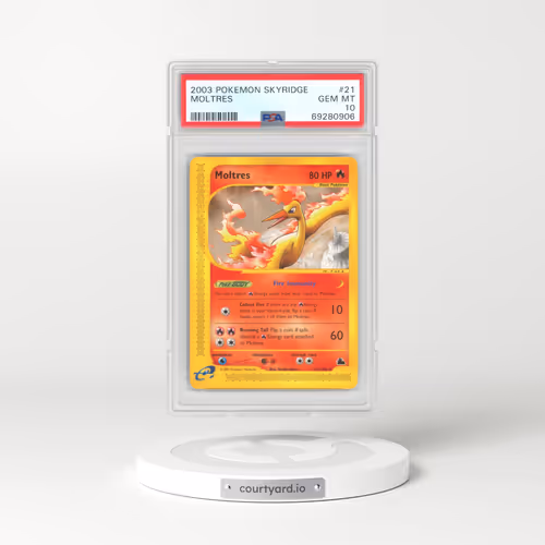 2003 Skyridge #21 Moltres (PSA 10 GEM MINT)