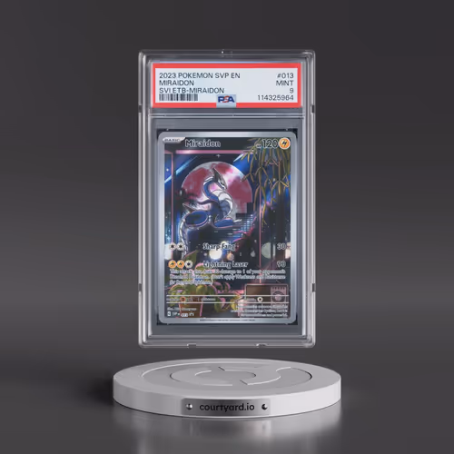 2023 Pokémon Svp EN-SV Black Star Promo #013 Miraidon - Scarlet & Violet Elite Trainer Box-Miraidon