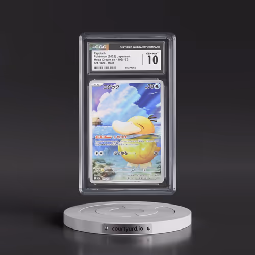 2025 Pokémon M2a-Mega Dream EX #199 Psyduck - Art Rare (CGC 10 GEM MINT)