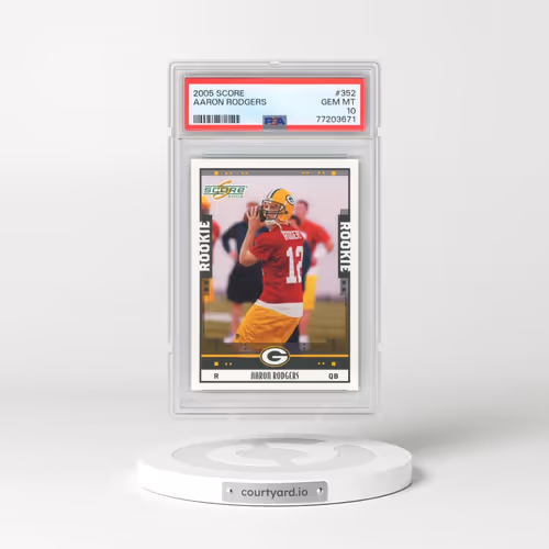 2005 Score #352 Aaron Rodgers (PSA 10 GEM MINT)