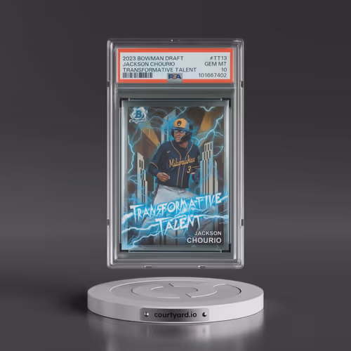 2023 Bowman Draft Transformative Talent #TT13 Jackson Chourio (PSA 10 GEM MINT)