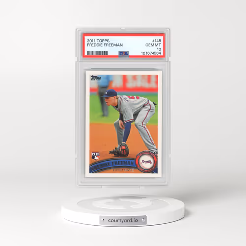 2011 Topps #145 Freddie Freeman (PSA 10 GEM MINT)