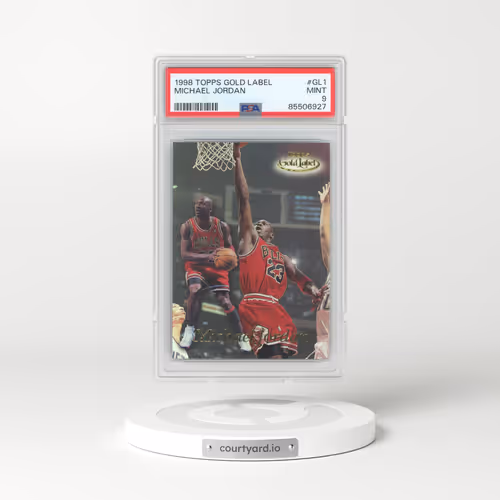 1998 Topps Gold Label #GL1 Michael Jordan (PSA 9 MINT)