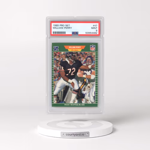 1989 Pro Set #47 William Perry (PSA 9 MINT)