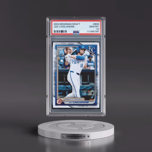 2024 Bowman Draft #BD8 Jac Caglianone (PSA 10 GEM MINT)