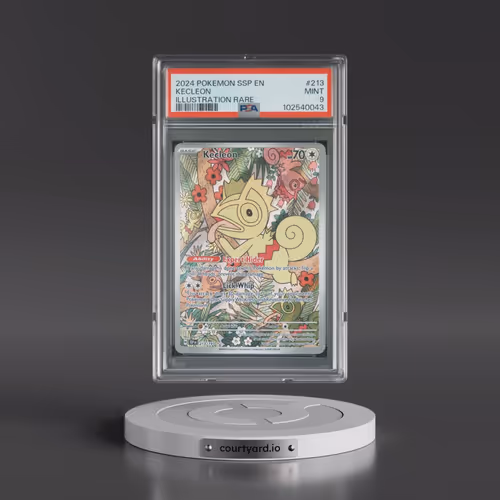 2024 Pokémon Ssp EN-Surging Sparks #213 Kecleon - Illustration Rare (PSA 9 MINT)