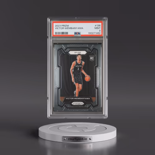 2023 Panini Prizm #136 Victor Wembanyama (PSA 9 MINT)