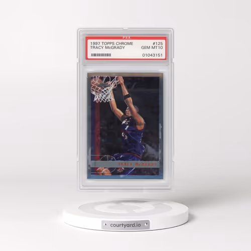1997 Topps Chrome #125 Tracy McGrady (PSA 10 GEM MINT)