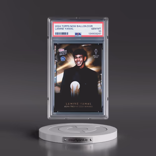 2024 Topps Now Ballon D'or Lamine Yamal (PSA 10 GEM MINT)