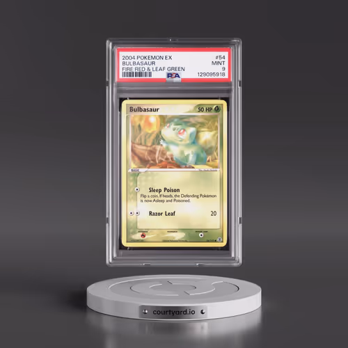 2004 Pokémon EX Fire Red & Leaf Green #54 Bulbasaur (PSA 9 MINT)