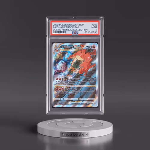 2022 Pokémon Swsh Black Star Promo #262 Charizard Vstar - Full Art Sword & Shield Ultra-Premium Coll