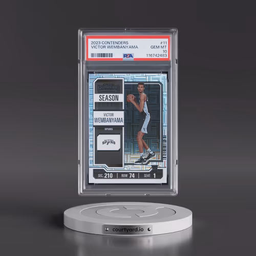 2023 Panini Contenders #11 Victor Wembanyama (PSA 10 GEM MINT)