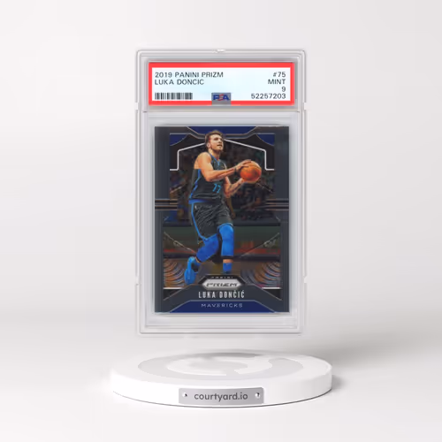 2019 Panini Prizm #75 Luka Doncic (PSA 9 MINT)