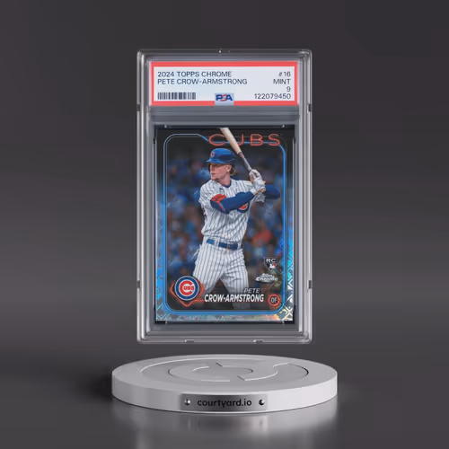 2024 Topps Chrome #16 Pete Crow-Armstrong (PSA 9 MINT)
