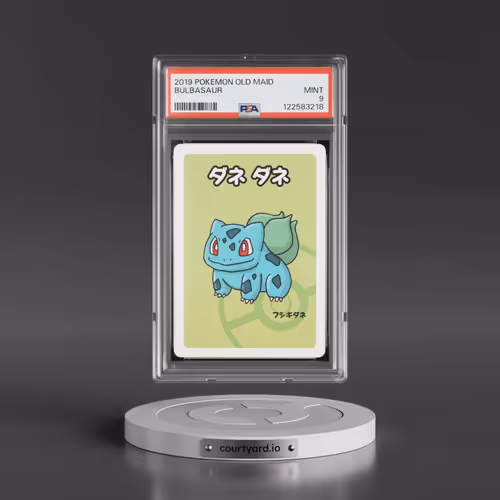 2019 Pokémon Old Maid Bulbasaur (PSA 9 MINT)