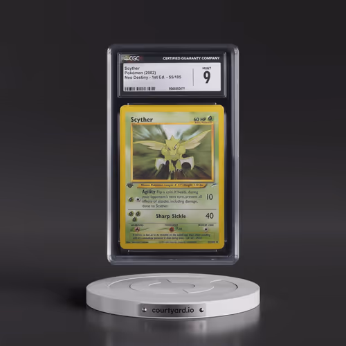 2002 Neo Destiny #55/105 Scyther - 1st Edition 1st Edition (CGC 9 MINT)