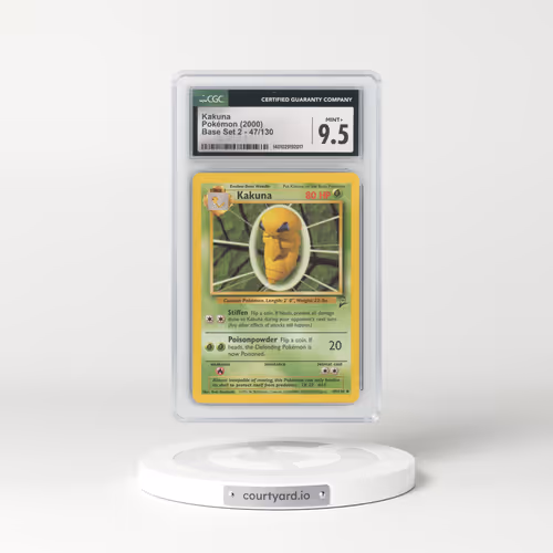 2000 Base Set 2 #47 Kakuna (CGC 9.5 MINT+)