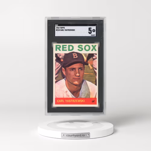 1964 Topps #210 Carl Yastrzemski (SGC 5 EX)