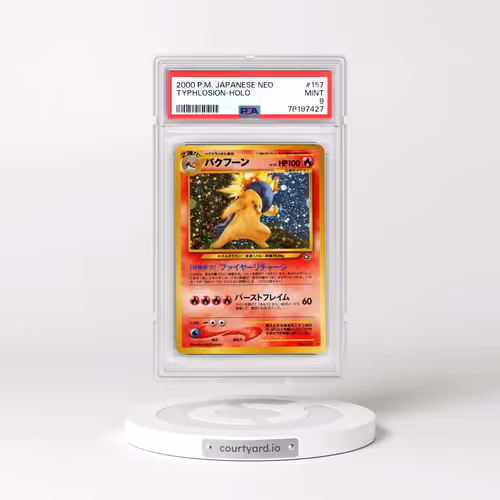 2000 Pokémon Neo #157 Typhlosion - Holo (PSA 9 MINT)