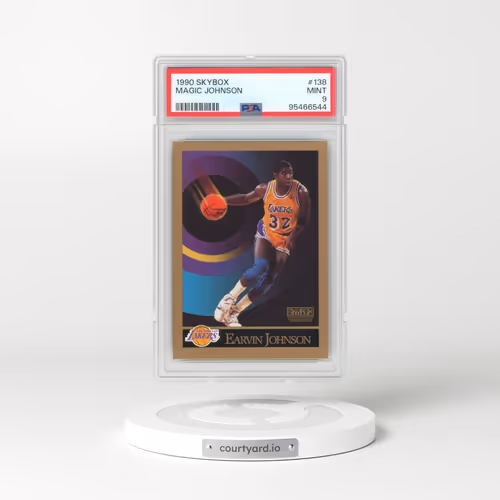 1990 Skybox #138 Magic Johnson (PSA 9 MINT)