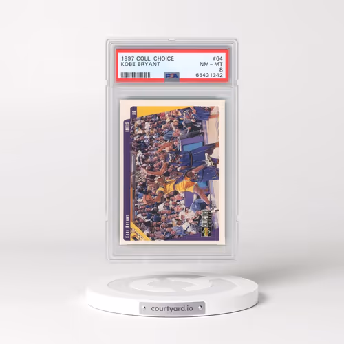 1997 Collector's Choice #64 Kobe Bryant (PSA 8 NM-MT)