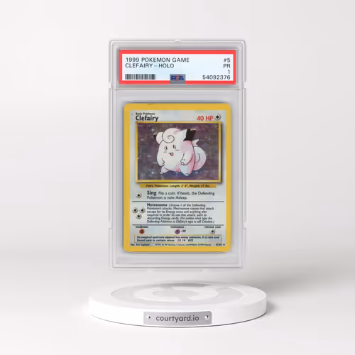 1999 Pokémon Game #5 Clefairy - Holo (PSA 1 PR)