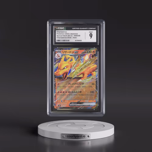2023 Venusaur/Charizard/Blastoise Spec. Set ex #009/049 Charizard ex - Charizard ex Deck Holo (CGC 9